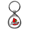 Louisville Cardinals Chrome Key Chain